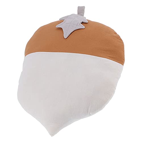 Almohada de juguete de peluche, agradable para piel, lindo abrazo, almohada para abrazar, algodón para cuna del bebé para el cochecito de bebé(Almohada Pine Nut)