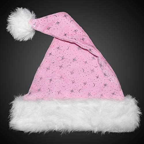 Alsino Gorro de Navidad Papá Noel el placer de lujo suave wm-04 rosa Talla única