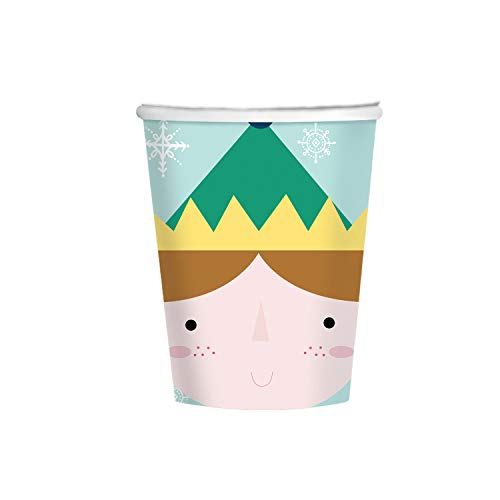 amscan 9908620 Festive Friends 8 Tazas de Papel de 250 ml