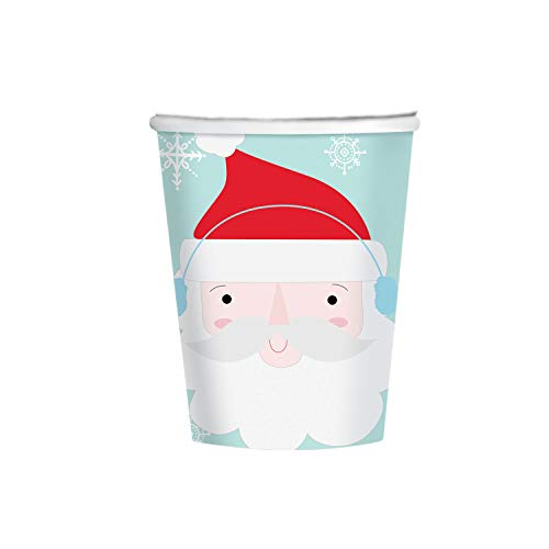 amscan 9908620 Festive Friends 8 Tazas de Papel de 250 ml