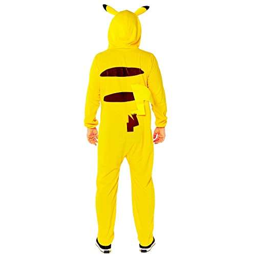 amscan 9908890 - Disfraz de Pokemon Pikachu para adulto, talla grande, unisex, multicolor