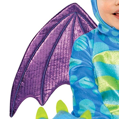 Amscan International Revestimiento trajes de carnaval Little Dragon 6-12 Meses