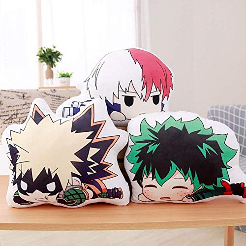 Ani·Lnc My Hero Academia Animación Alrededor De Peluche Almohada Todoroki Shoto Novedad Anime Imagen Anime Almohada Anime Fans Regalo Tamaño Pequeño