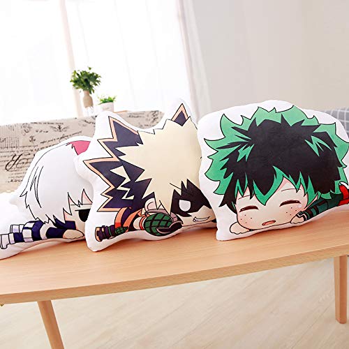 Ani·Lnc My Hero Academia Animación Alrededor De Peluche Almohada Todoroki Shoto Novedad Anime Imagen Anime Almohada Anime Fans Regalo Tamaño Pequeño