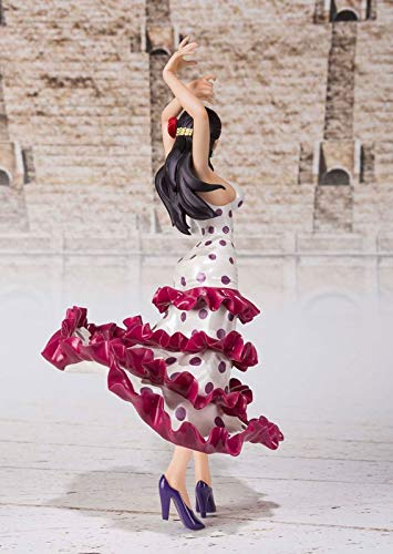 Animado estatua figurilla de modelo de personaje de una pieza de la princesa Dressrosa Violeta Violeta bailarina en caja hecha a mano Colección Modelo 21.5cm