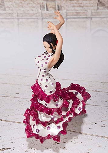 Animado estatua figurilla de modelo de personaje de una pieza de la princesa Dressrosa Violeta Violeta bailarina en caja hecha a mano Colección Modelo 21.5cm