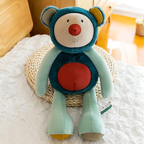 Animal De Peluche De Dibujos Animados Lindo Oso Bebé Elefante Oreja Grande Conejo Niños Almohada para Dormir Decoración De Habitación De Niños Cojín De Sofá Muñeca