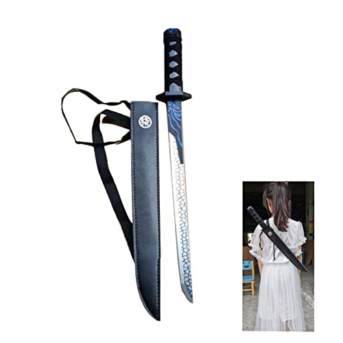 Anime Katana Cuchillo de Madera Cuchillo mágico mil Hojas COS Anime japonés periférico Rendimiento escénico Accesorios Generales Hechos para niños