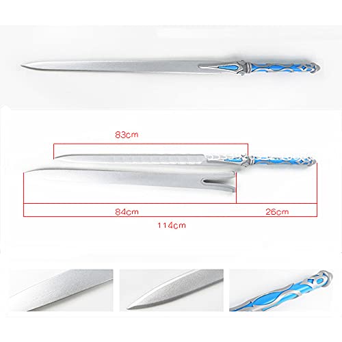 Anime Sword Art Online Cosplay Sword, Blade Props para Yuuki Asuna, Blade, juguetes decorativos para armas, Anime Cosplay, espada de madera, Blade, juguetes decorativos para armas