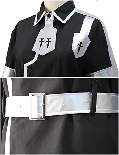 Anime Sword Art Online Kirigaya Kazuto Cosplay Traje de batalla Uniforme Halloween Cumpleaños Prom Party Set-Black_M