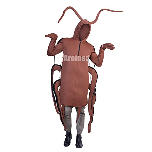 AODTT Disfraz de Cosplay con forma de cucaracha, mono divertido para regalo de Navidad, espectáculo de escenario, exposición de anime de Halloween