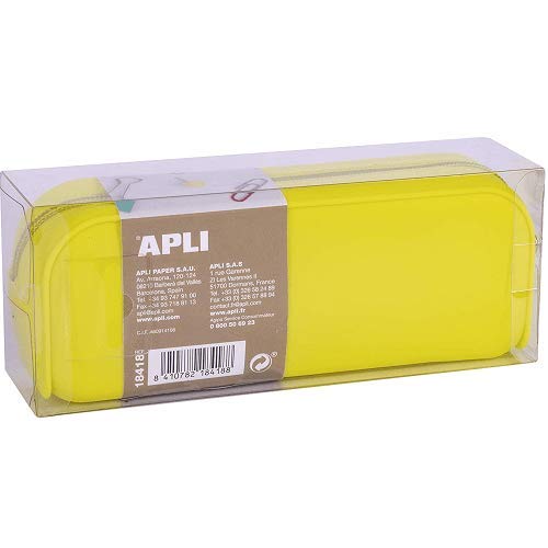 APLI 18418 - Estuche silicona Fluor Collection - Color Amarillo