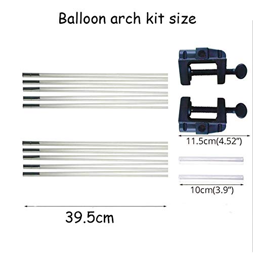 Arco de Globos Para Cumpleaños,Arco Para Globos,Arco Globos Cumpleaños,Kit de Arco de Globo,Kit de Arco de Globo Blanco Para,Kit de Arco de Globo de Mesa.