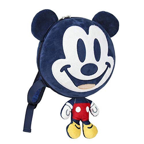 Artesania Cerda 3D Mickey - Mochila Infantil, 30 cm, Azul