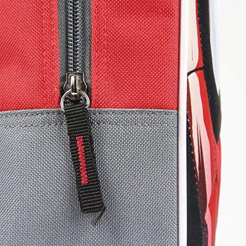 ARTESANIA CERDA Mochila Infantil Personaje Spiderman, Rojo, 31 cm