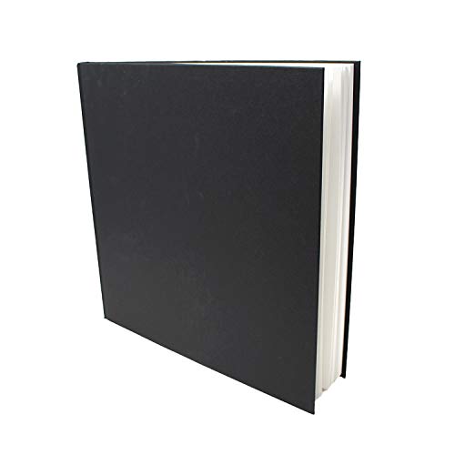 Artway Cuaderno de dibujo cuadrado, Papel, negro