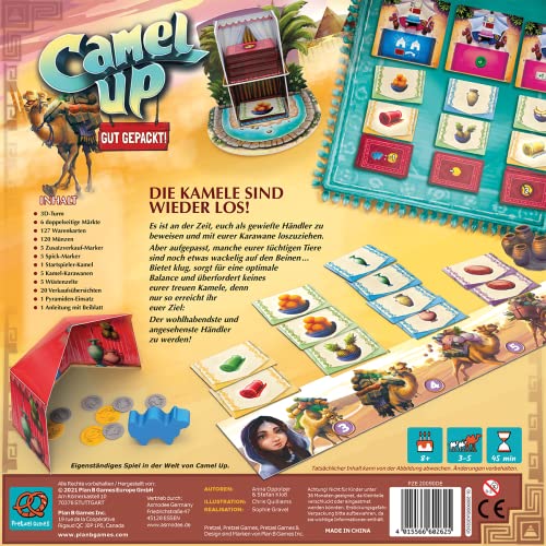 Asmodee Camel Up - Juego básico de Juego Familiar, Juego de Estrategia, alemán