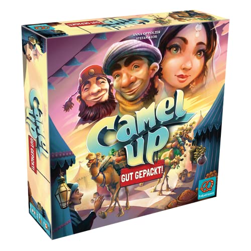 Asmodee Camel Up - Juego básico de Juego Familiar, Juego de Estrategia, alemán