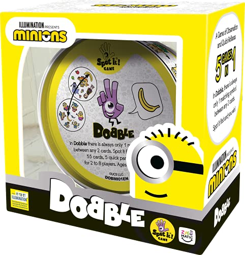 Asmodee - Dobble Minions - Juego de Cartas