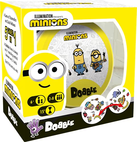 Asmodee - Dobble Minions - Juego de Cartas