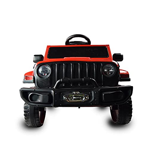 ATAA Adventure - Rojo -Elegante Coche eléctrico para niños Adventure con batería 12v de Alto Rendimiento y Mando para Padres