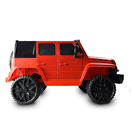 ATAA Adventure - Rojo -Elegante Coche eléctrico para niños Adventure con batería 12v de Alto Rendimiento y Mando para Padres