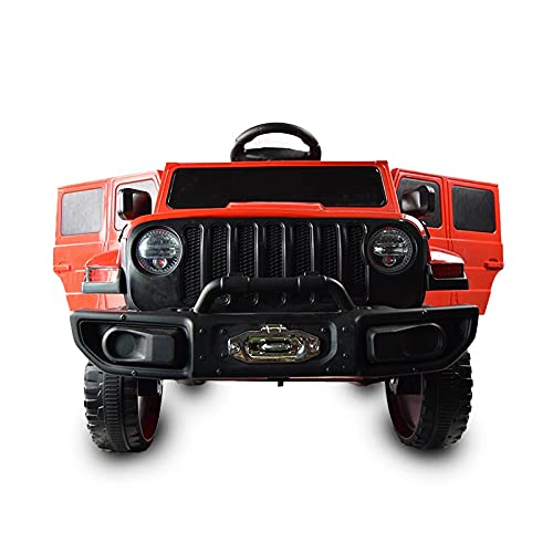 ATAA Adventure - Rojo -Elegante Coche eléctrico para niños Adventure con batería 12v de Alto Rendimiento y Mando para Padres