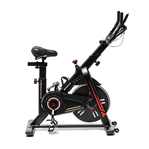 ATAA Power 200 - Bicicleta de Spinning - Negro - Bicicleta de Fitness para casa