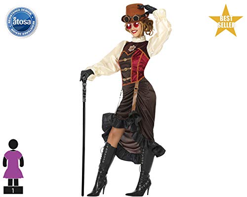 Atosa Disfraz Steampunk Mujer Adulto Distopía M