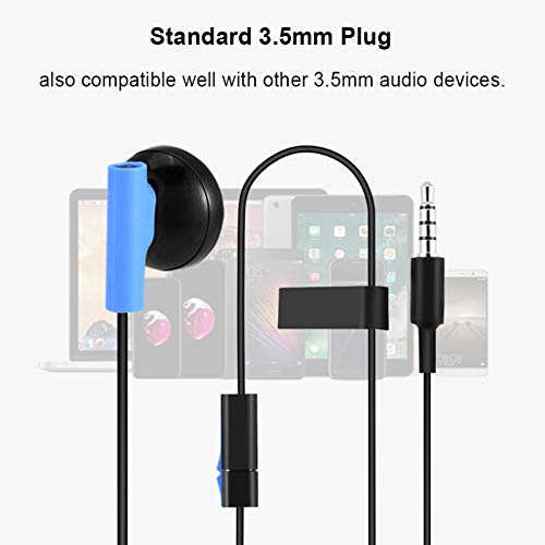 Auriculares De 3,5 Mm, Auriculares Para Juegos En La Oreja Auriculares Para Juegos Con Cable Con Micrófono Para El Controlador Playstation 4 PS4