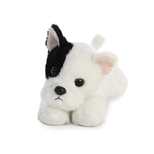 Aurora, 31745, Mini Flopsies Bulldog Francés, 20 cm, Peluche, Blanco