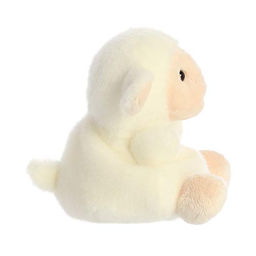 Aurora Palm Pals, Woolly The Lamb, Juguete Suave, 33483, 5 Pulgadas, Color Blanco