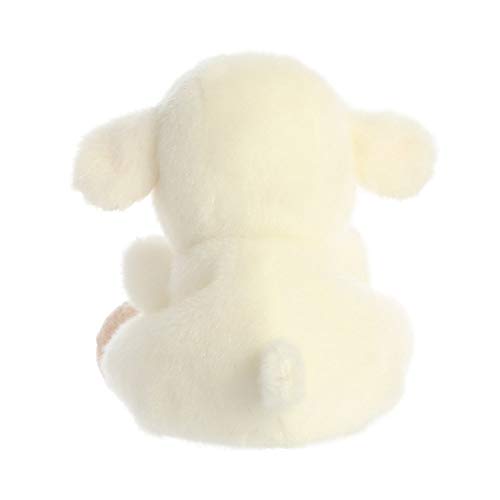 Aurora Palm Pals, Woolly The Lamb, Juguete Suave, 33483, 5 Pulgadas, Color Blanco