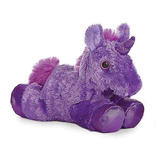 Aurora- Peluches y muñecas, Color Lila, 21 cm (60060326)