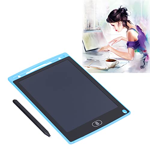 Autuncity Tableta de Escritura Digital, Tableta de Escritura con Protección Ocular LCD para Dibujar para Registro de Reuniones para Graffiti(Azul)