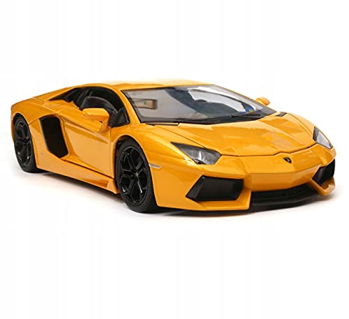 Aventador LP 700 4 Lambo 1:43 Escala metal fundido Puertas de apertura Pullback Go Action