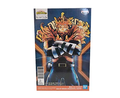 Bandai Spirits. BOKU NO Hero Academia Endeavor Age of Heroes Figure Estatua