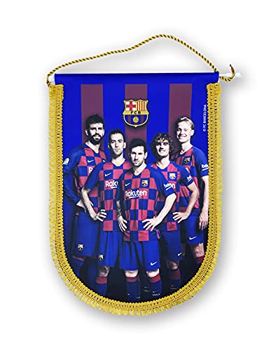 Banderín FC Barcelona jugadores