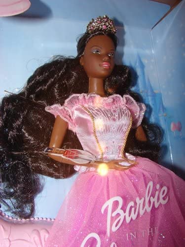 Barbie Como la princesa Sugarplum en el Cascanueces afroamericano negro étnico