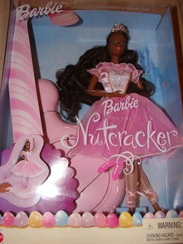 Barbie Como la princesa Sugarplum en el Cascanueces afroamericano negro étnico