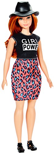 Barbie Fashionista Falda Estampado Felino (Mattel Spain DYY94)