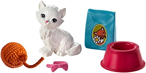 Barbie FHY71 - Juego de Accesorios pequeños, diseño de Gatito