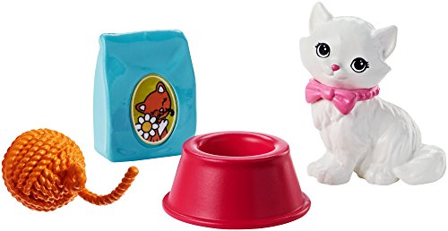 Barbie FHY71 - Juego de Accesorios pequeños, diseño de Gatito