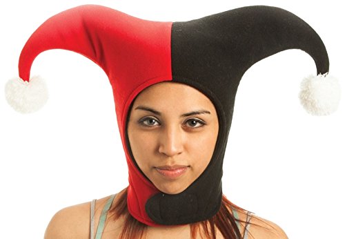 Batman de DC Comics Harley Quinn Sombrero (Negro/Rojo)