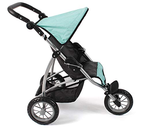 Bayer Chic 2000-Buggy Leon, Cochecito muñecas de hasta 50 cm, Color Verde Menta (613 42)