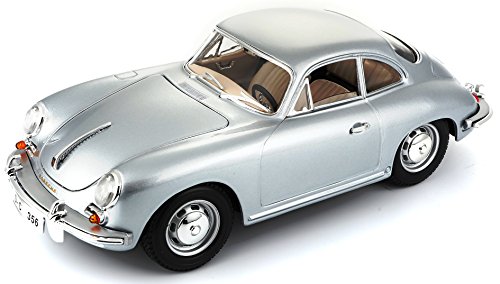 Bburago - 12026y - Vehículo Ready - Modelo para la Escala - Porsche 356 B Coupe - 1961 - 1/18 Escala