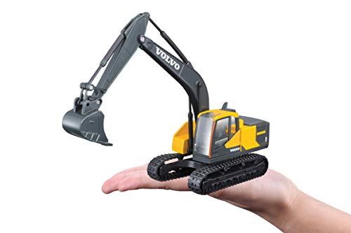 Bburago - Excavadora de orugas Volvo EC220E (Escala 1:50)