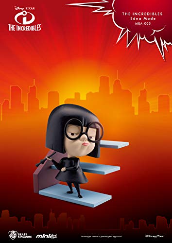 Beast Kingdom Toys The Incredibles Mini Egg Attack Figure Edna Mode 6 cm Figures