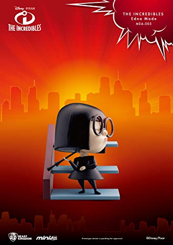 Beast Kingdom Toys The Incredibles Mini Egg Attack Figure Edna Mode 6 cm Figures