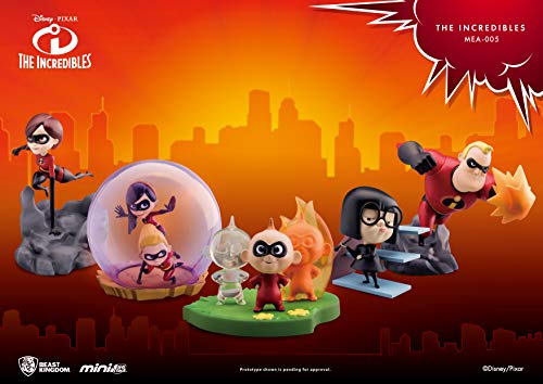 Beast Kingdom Toys The Incredibles Mini Egg Attack Figure Edna Mode 6 cm Figures